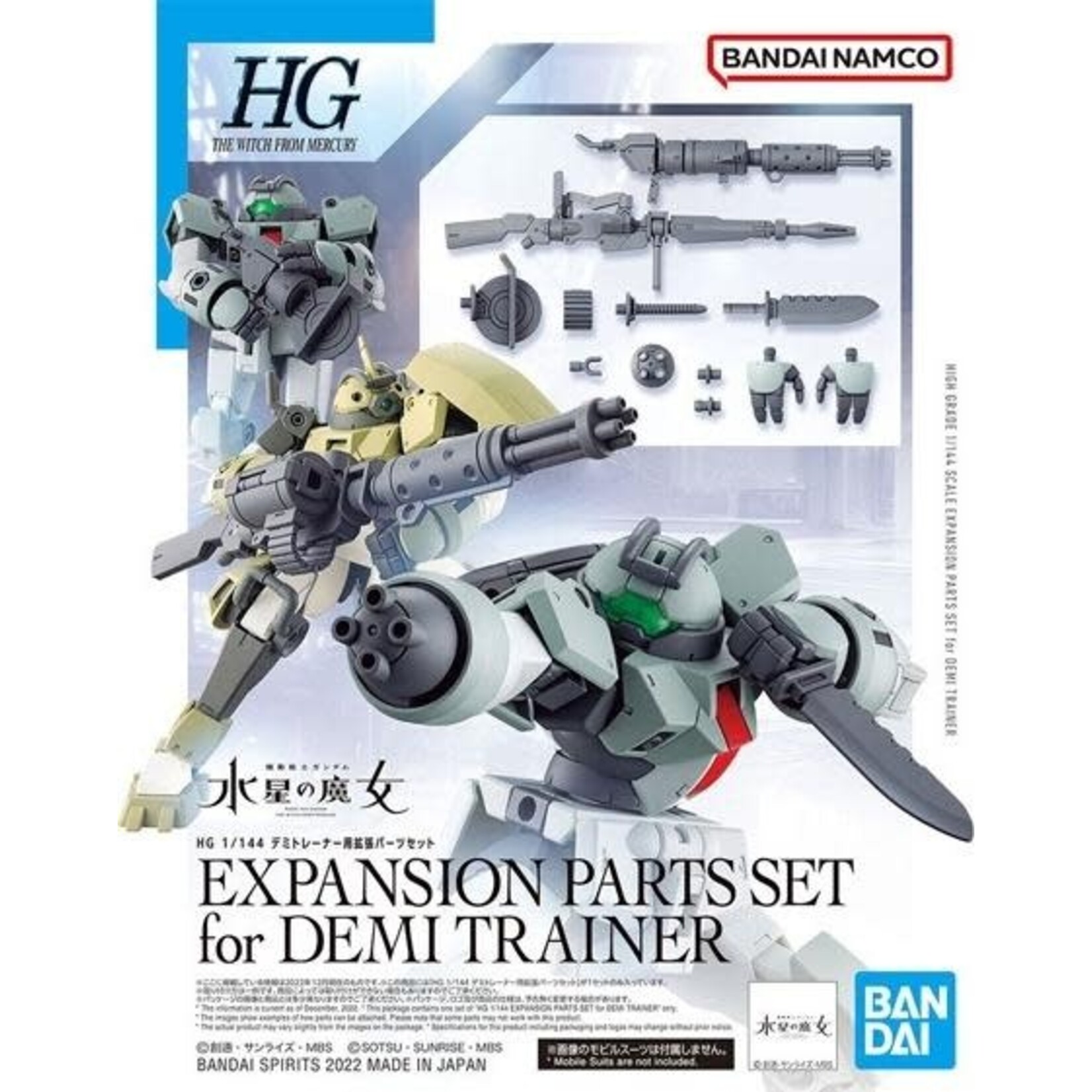 Bandai BAN2604771 **Bandai HG Expansion Parts Set for Demi Trainer "The Witch from Mercury"