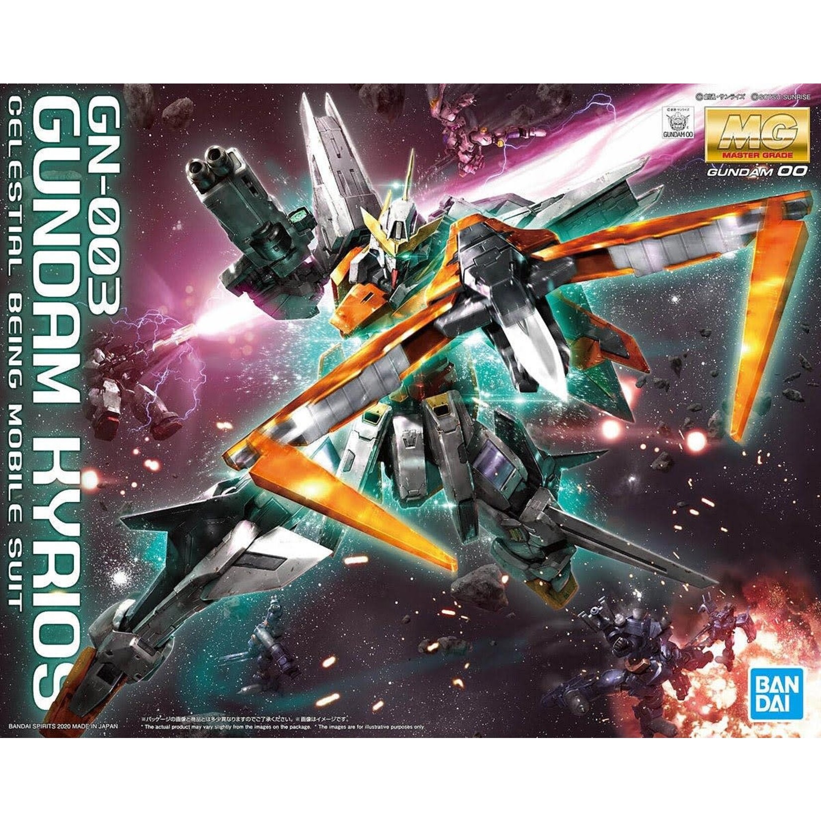 Bandai BAN2509135 Bandai MG Gundam Kyrios