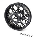 Losi LOS46001 Losi Rear Wheel Set, Black: PM-MX
