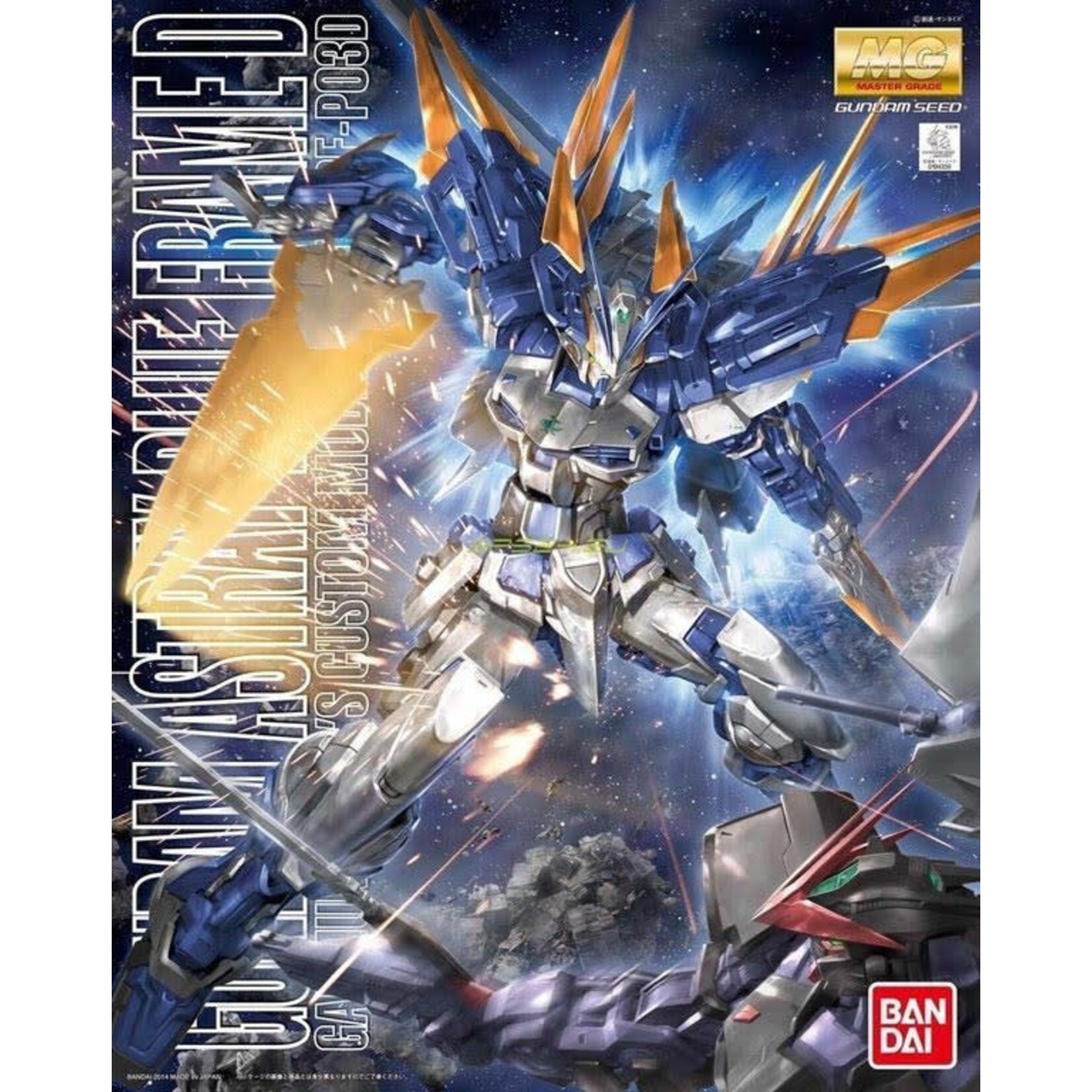 Bandai BAN2266767 Bandai MG Gundam Astray Blue Frame D "Gundam SEED Astray"