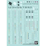 Bandai BAN2607524 Bandai #2 Water Decals Multiuse "30 Minute Missions"