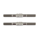 Team Associated ASC1402 Associated 1.375" Titanium Turnbuckle Set (Silver) (2)