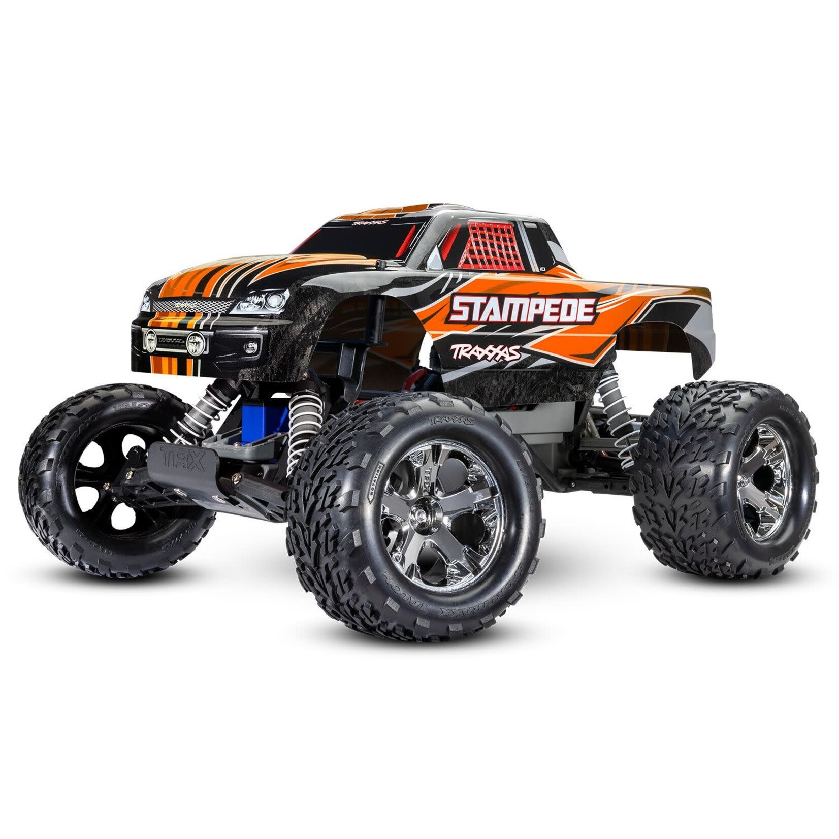 Traxxas TRA36054-8-ORNG Traxxas Stampede: 1/10 Scale Monster Truck w/USB-C Orange