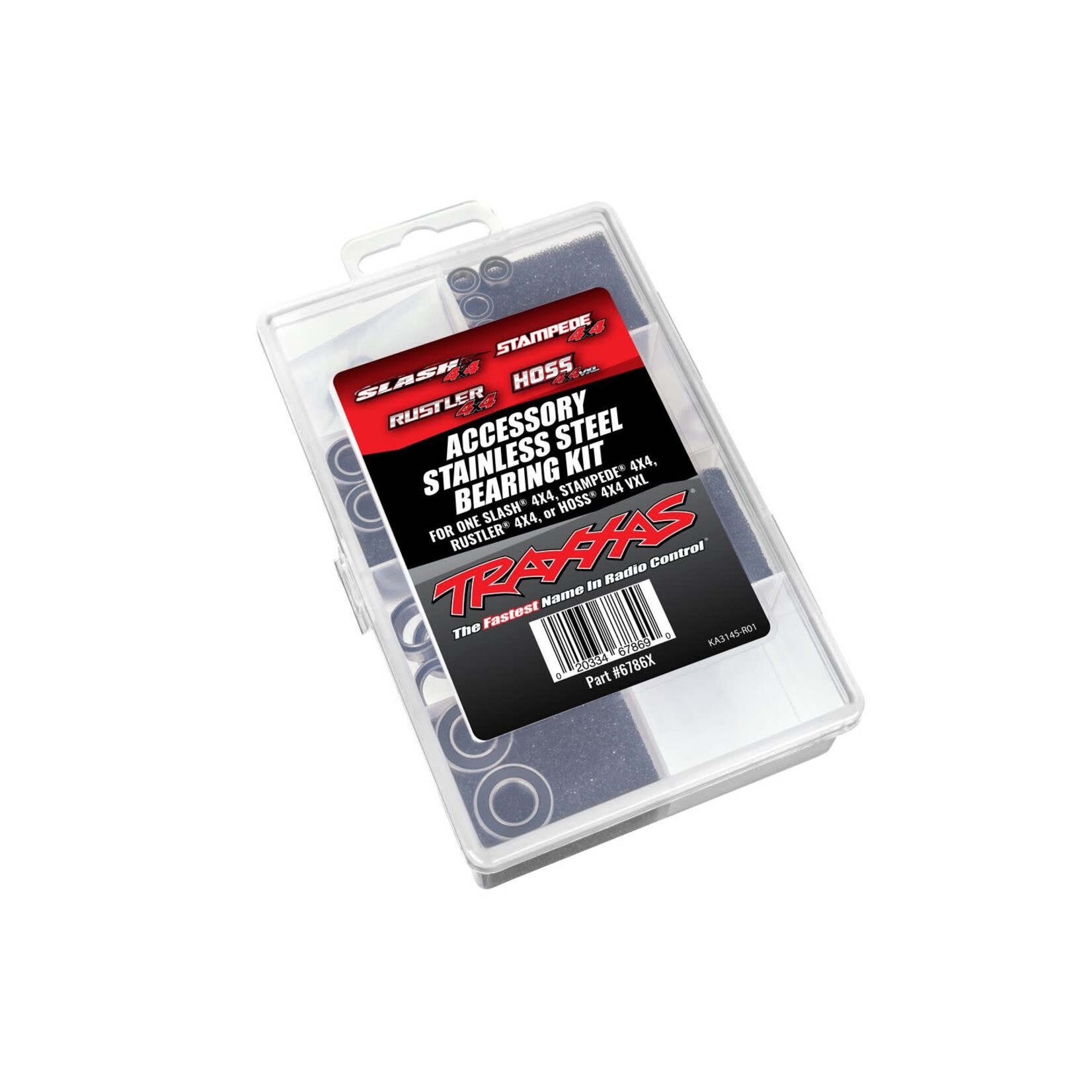 Traxxas TRA6786X Traxxas 4X4 Stainless Bearing Kit
