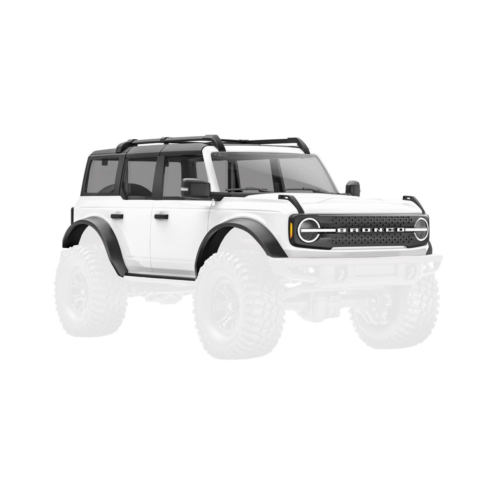 Traxxas TRA9711-WHT Traxxas TRX-4M Ford Bronco Assembled White Body
