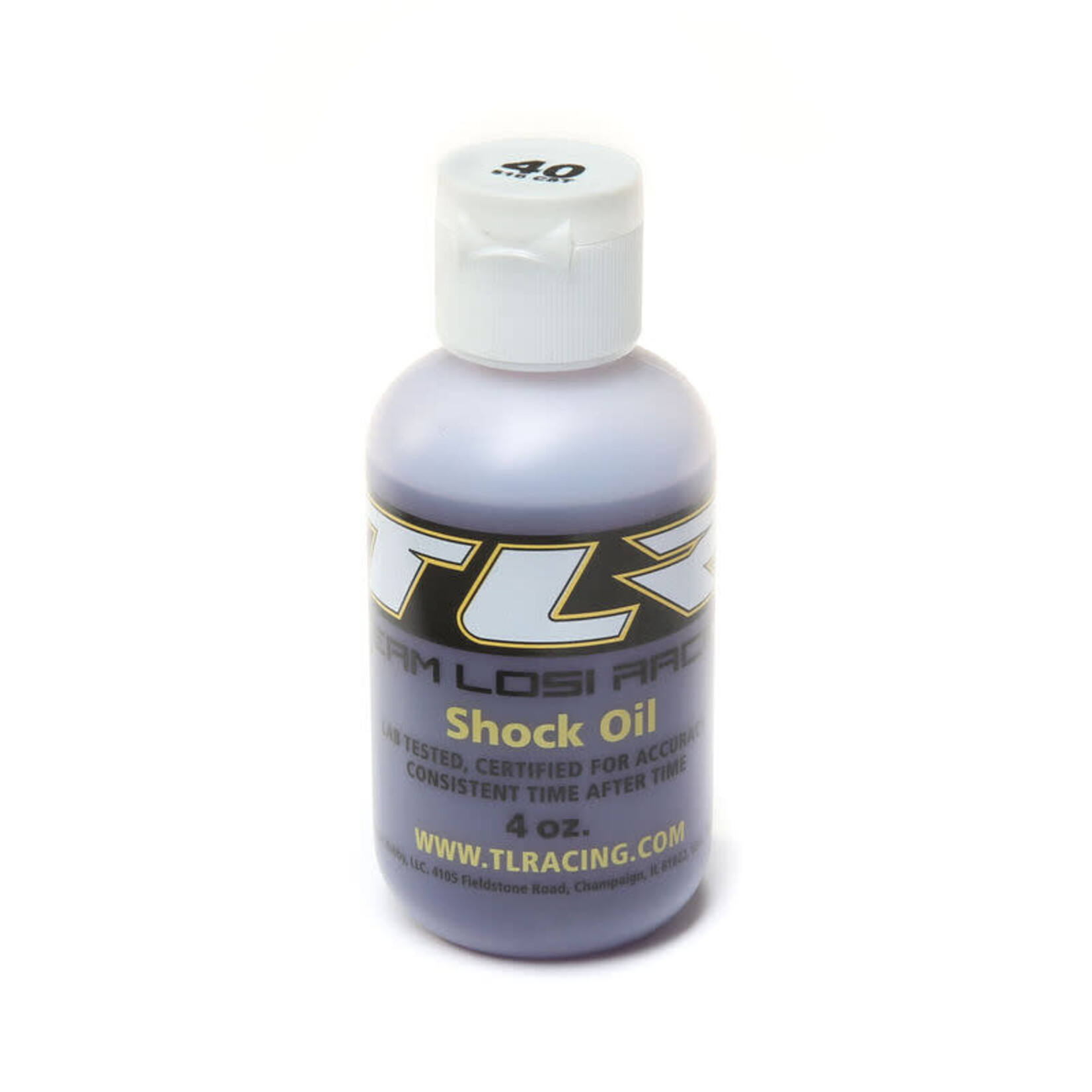 TLR **TLR74025 TLR SILICONE SHOCK OIL, 40WT, 516CST, 4OZ