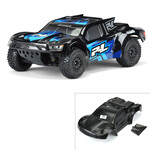 Pro-line Racing PRO345818 Pro-Line Pre-Cut Flo-Tek Fusion Tough-Color Black Body: Short Course