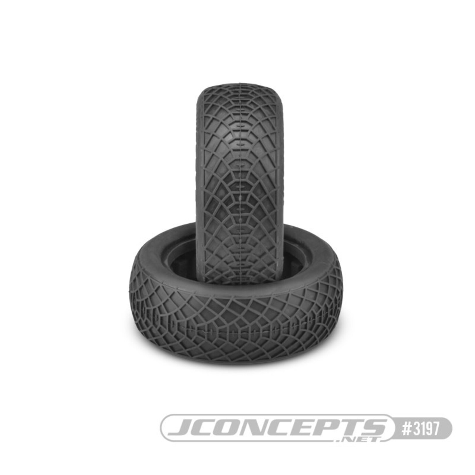 JConcepts JCO3197-06 JConcepts Ellipse 2.2" 2WD Front Tires -Silver Compound