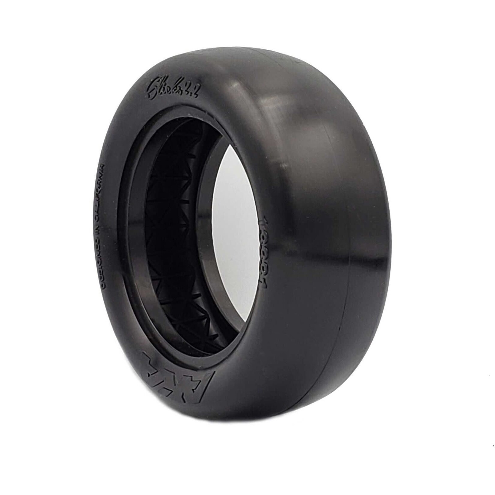 AKA AKA13331QR **AKA Slicks 2.2" Front 4WD Buggy Tires (2) (Super Soft - Long Wear)