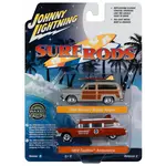 Johnny Lightning JLSP343B Johnny Lightning 2023 Release 2 Surf Rods Version B (2-Pack)