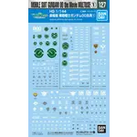 Bandai BAN2578996  Bandai GD-127 Mobile Suit Gundam 00 The Movie Multiuse 1 Decals "Gundam 00"