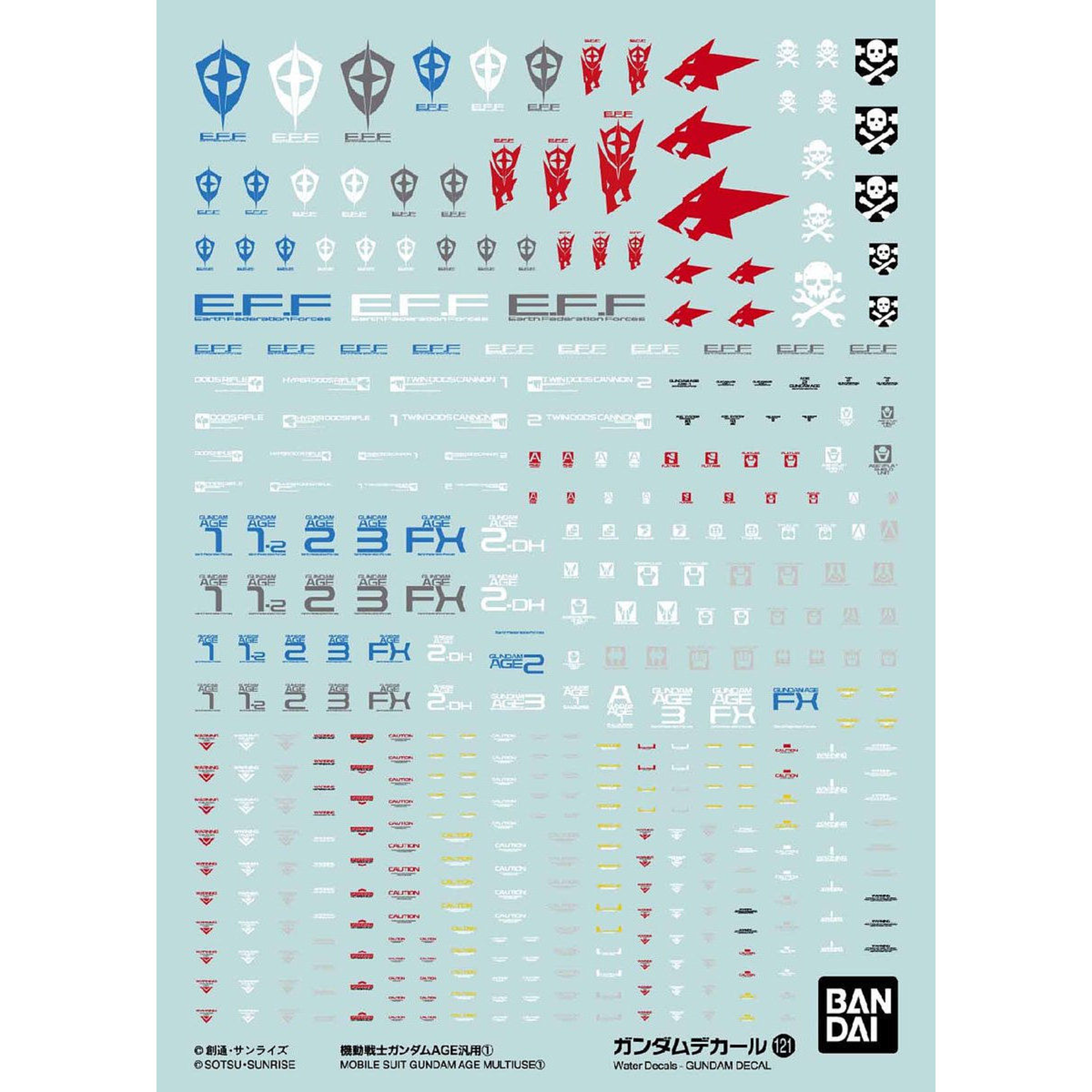 Bandai BAN2578990  Bandai GD-121 Gundam AGE MS Multi-Use 1