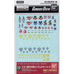Bandai BAN1134135  Bandai GD-17 Bandai MG Multiuse - Zeon "Mobile Gundam"