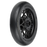 Pro-line Racing PRO1022210 Pro-Line 1/4 Supermoto Tire Front MTD black wheel