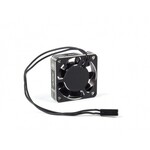 Avid RC AV10061-40 Avid RC 40mm Aluminum HV High Speed Cooling Fan (Moon Style) (Black)