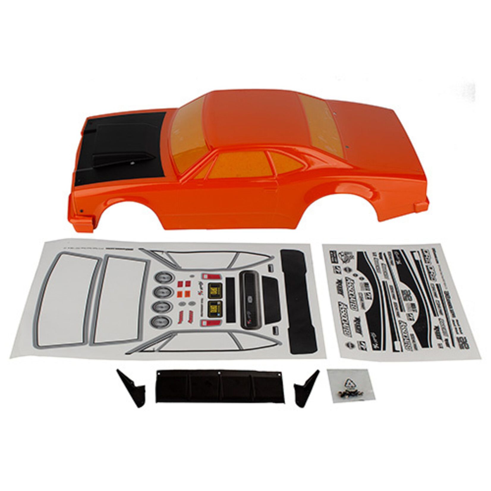 Team Associated **ASC71083 Associated DR10 Reakt Drag Body (Orange)