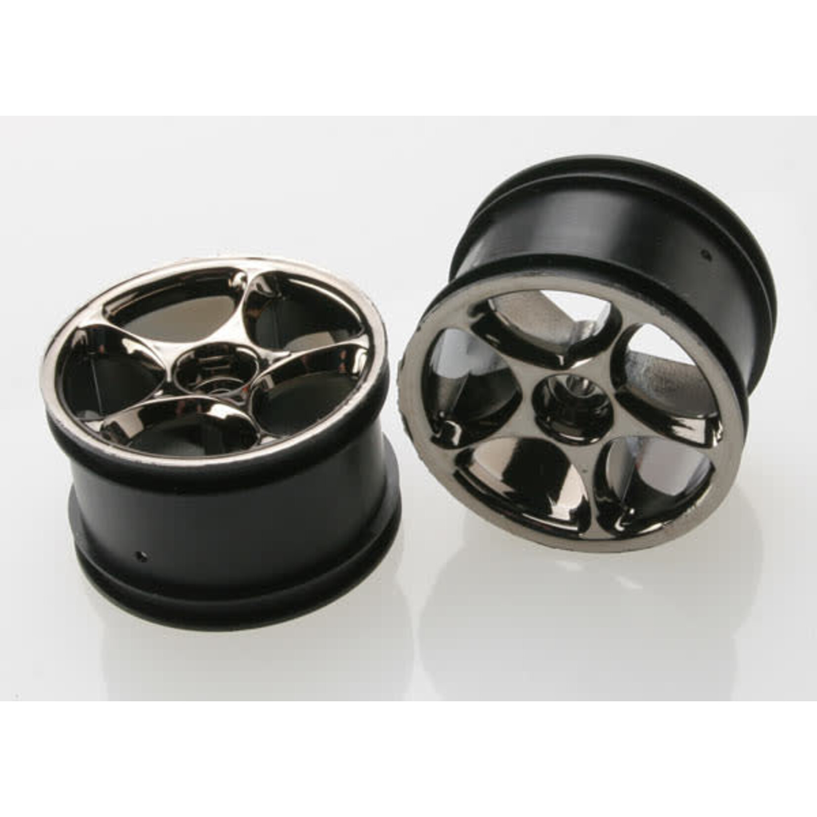 Traxxas TRA2472A Traxxas Wheels, Black Chrome 2.2 Tracer Rear