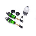 Traxxas TRA7461G Traxxas 1/10 Green Aluminum Long GTR Shocks (2)
