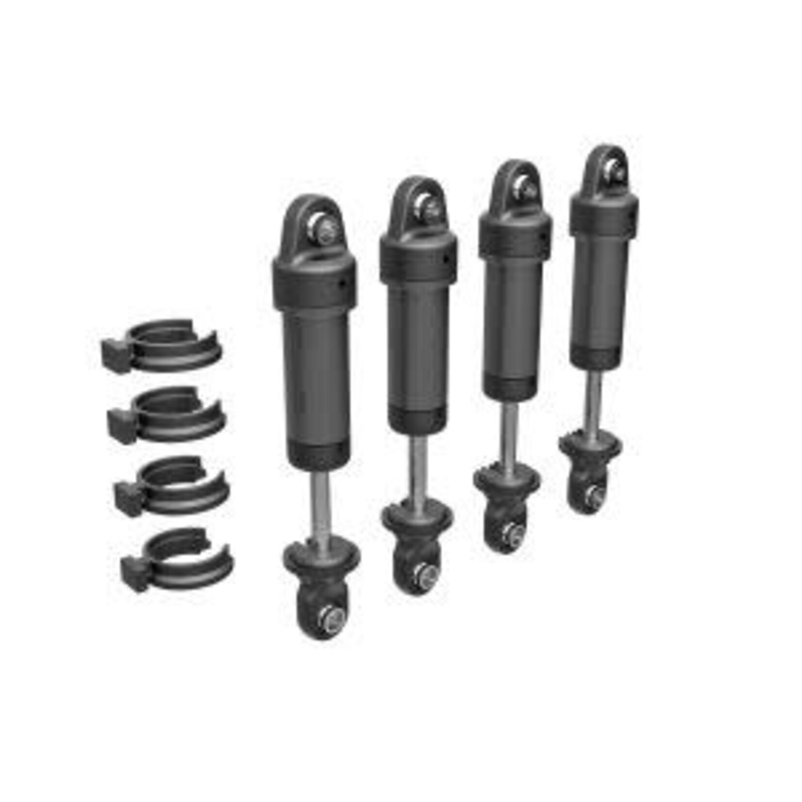 Traxxas TRA9764-GRAY Traxxas TRX-4M Gray Aluminum GTM Shocks (4)