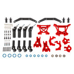 Traxxas TRA9080R Traxxas Driveline and Suspension Kit Red