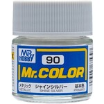 GSI Creos GNZ-C90 GSI Creos Mr Hobby C90 Metalic Shine Silver - Lacquer - 10ml