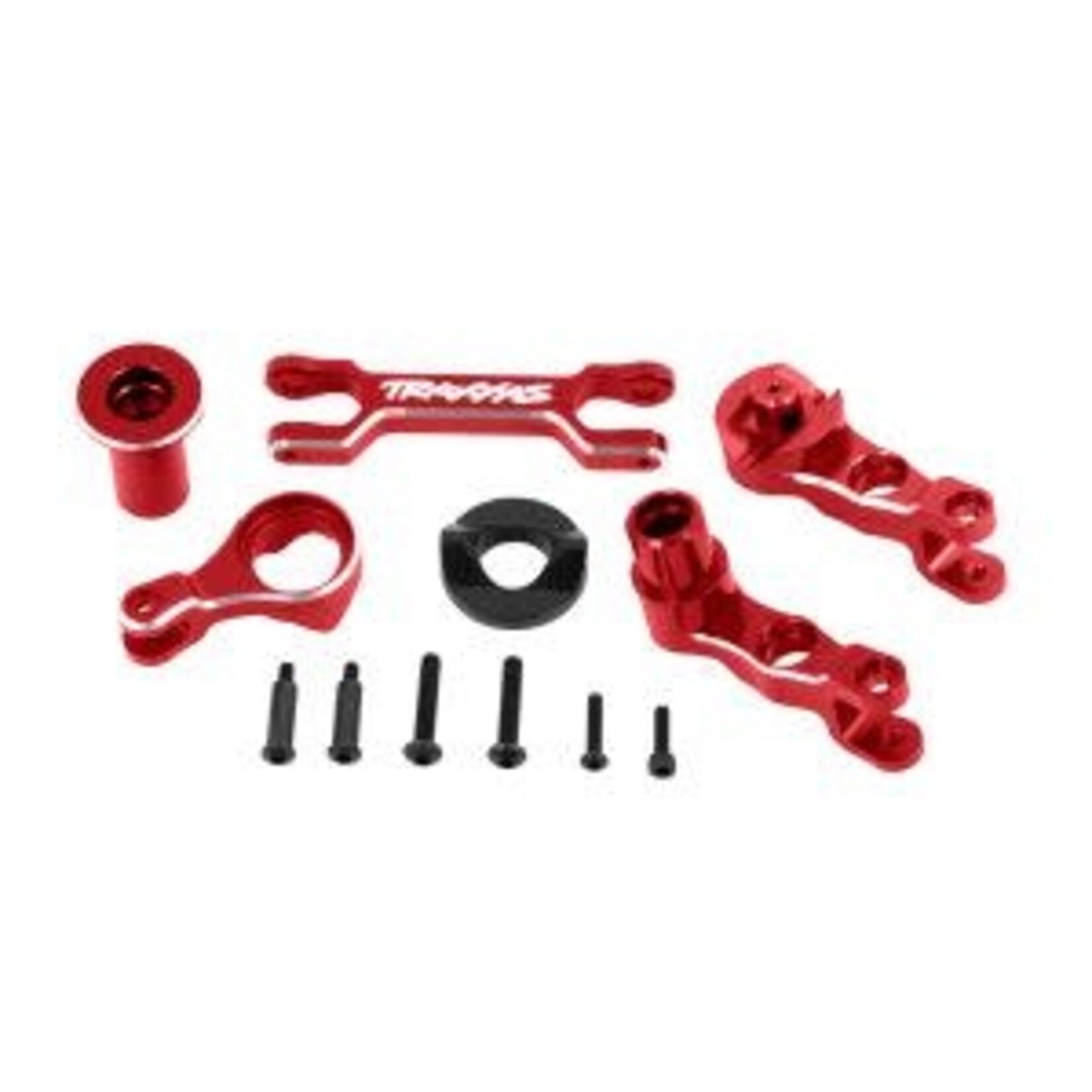 Traxxas TRA7746-RED Traxxas X-Maxx Red Aluminum Steering Bellcranks