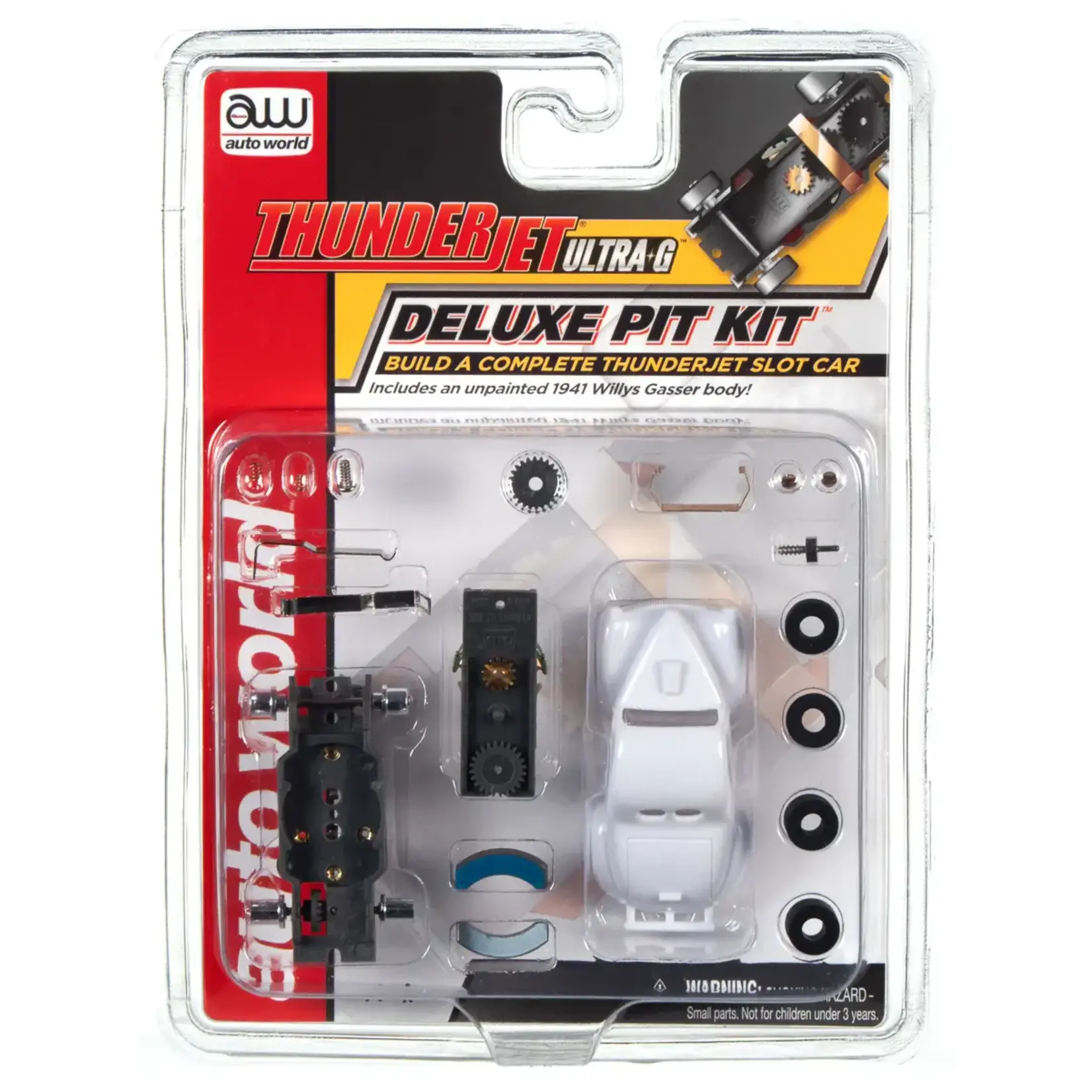 Auto World TRX108 Auto World Thunderjet Deluxe Pit Kit (w/1941 Willys Gasser Body)
