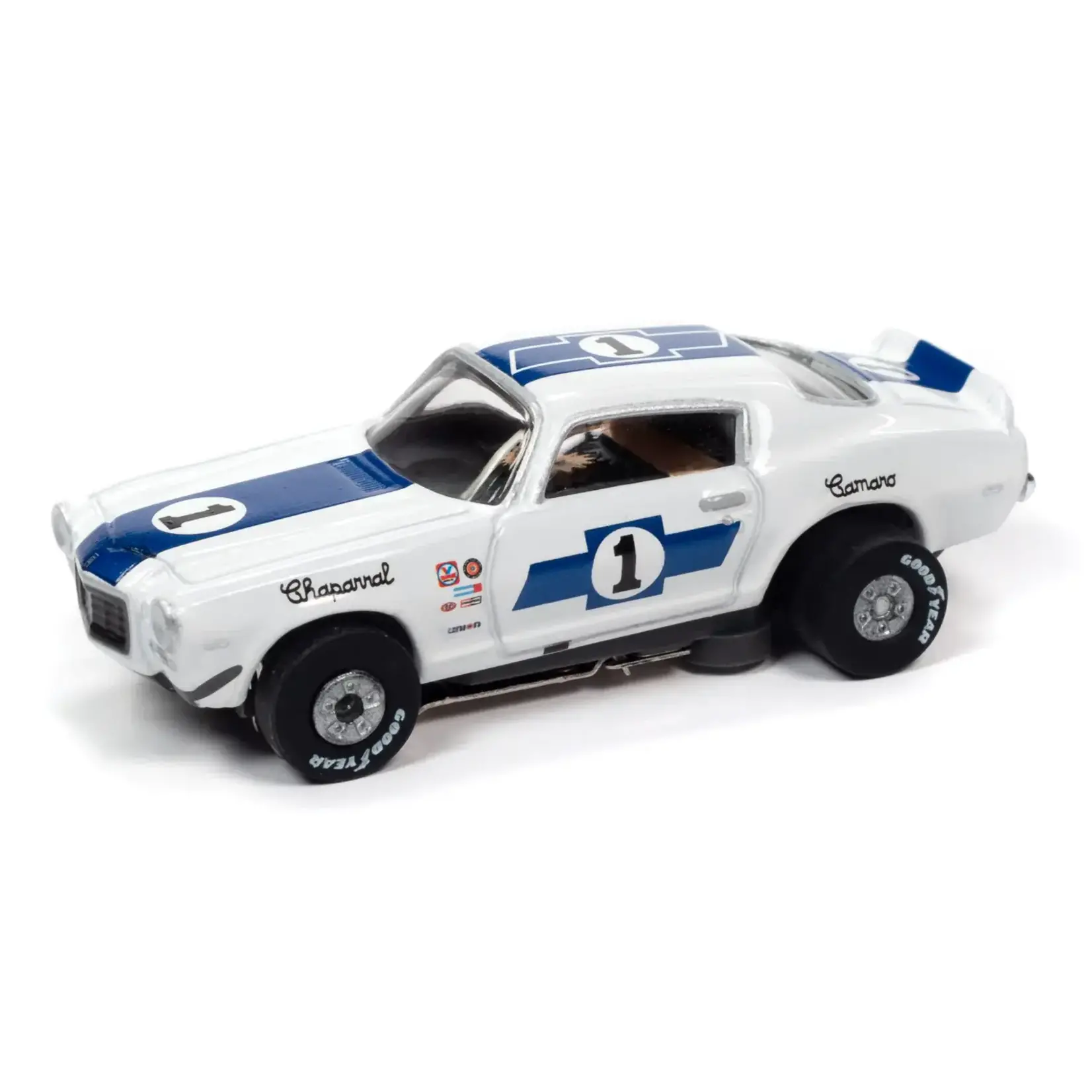 Auto World SC362A3 Auto World Thunderjet R32 Jim Hall - 1970 Chevy Camaro #1 HO Scale Slot Car