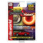 Auto World SC384A3 Auto World Xtraction 1969 Dodge Charger (Red) HO Scale Slot Car