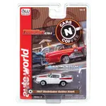 Auto World SC392B4 Auto World Thunderjet 1957 Studebaker Golden Hawk (White) HO Scale Slot Car