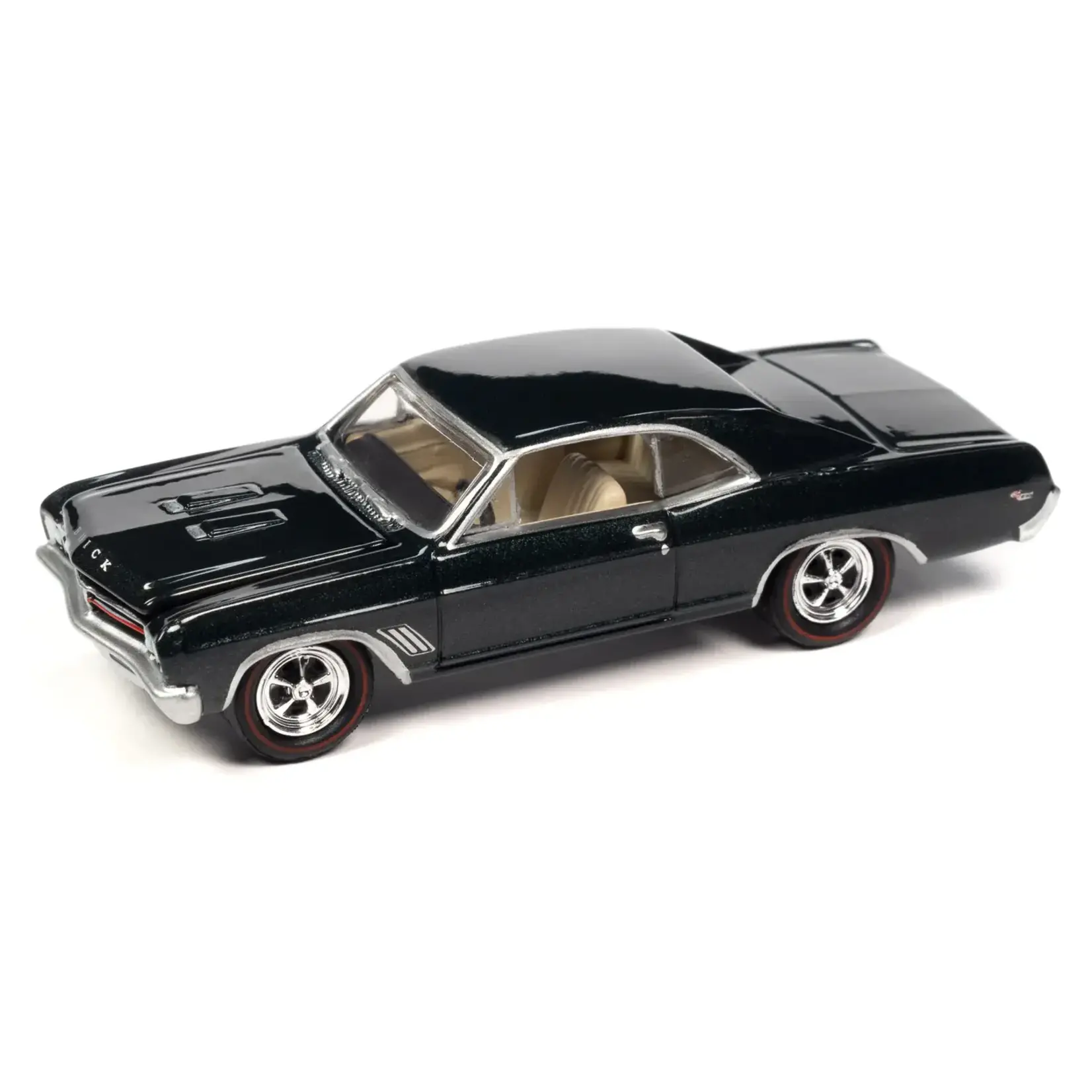 Johnny Lightning JLSP337B Johnny Lightning Muscle Cars 1967 Buick GS 400 (Verde Green Poly)