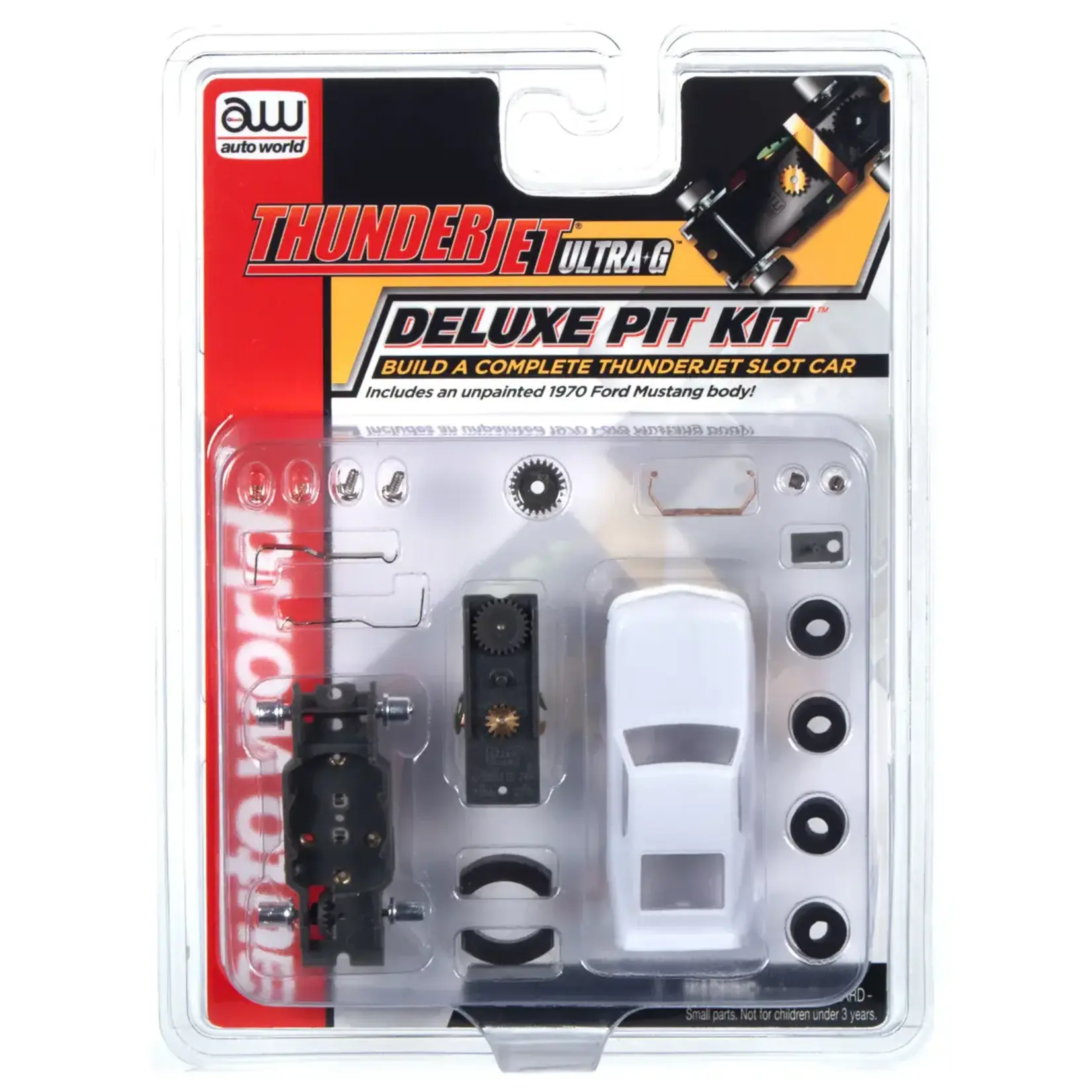 Auto World TRX105 Auto World Thunderjet Deluxe Pit Kit (w/Ford Mustang Body)??