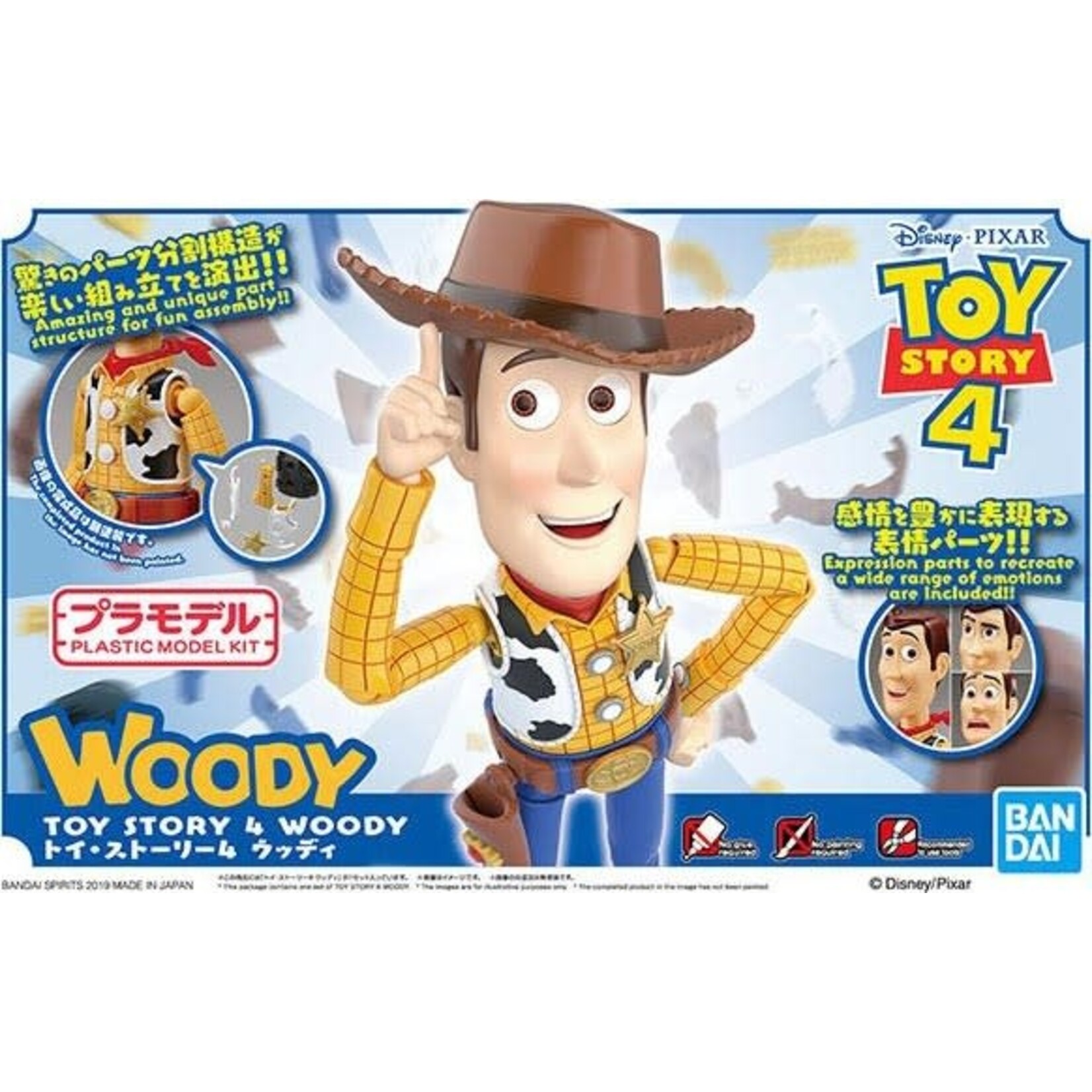Bandai Bandai 2475030  Woody "Toy Story"