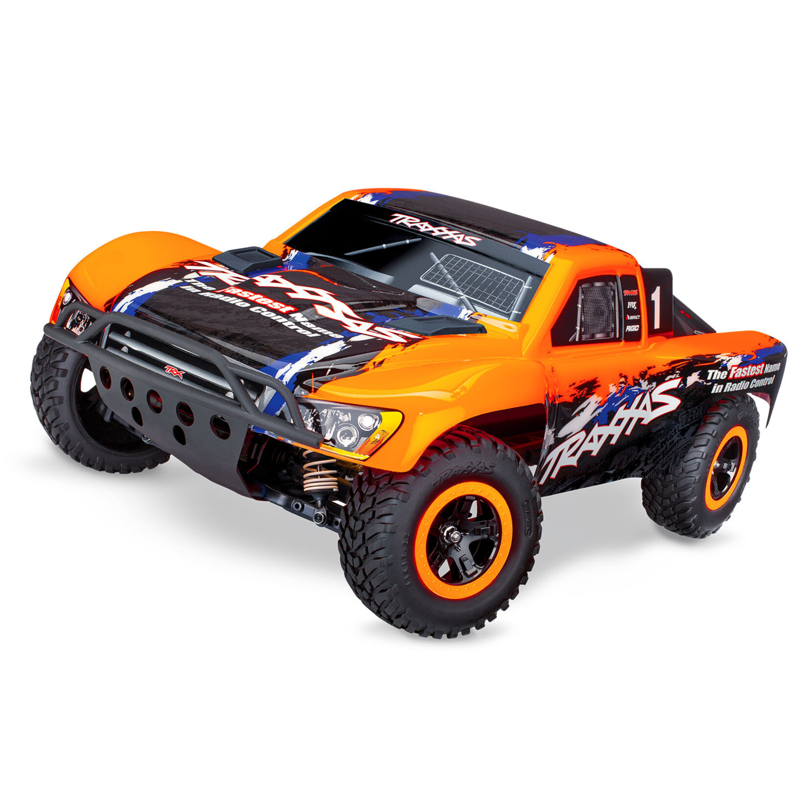 Traxxas TRA68286-4-ORNG Traxxas Slash 4X4 VXL 1/10 Scale 4WD Clipless Orange