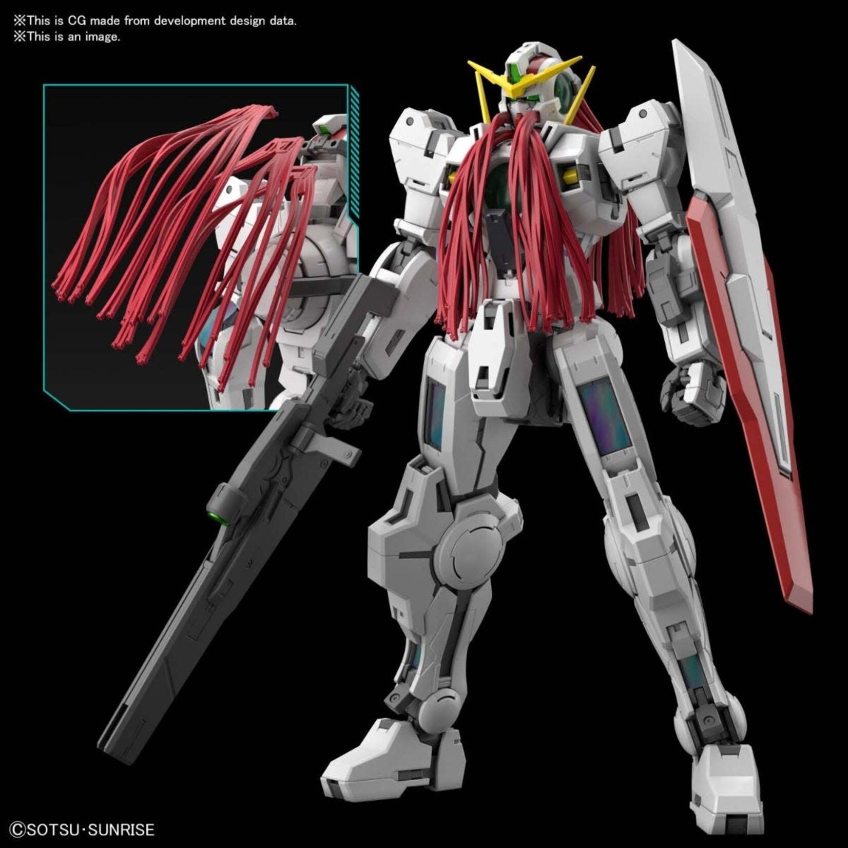 Bandai Bandai 2553523 MG Gundam Virtue 'Gundam 00'