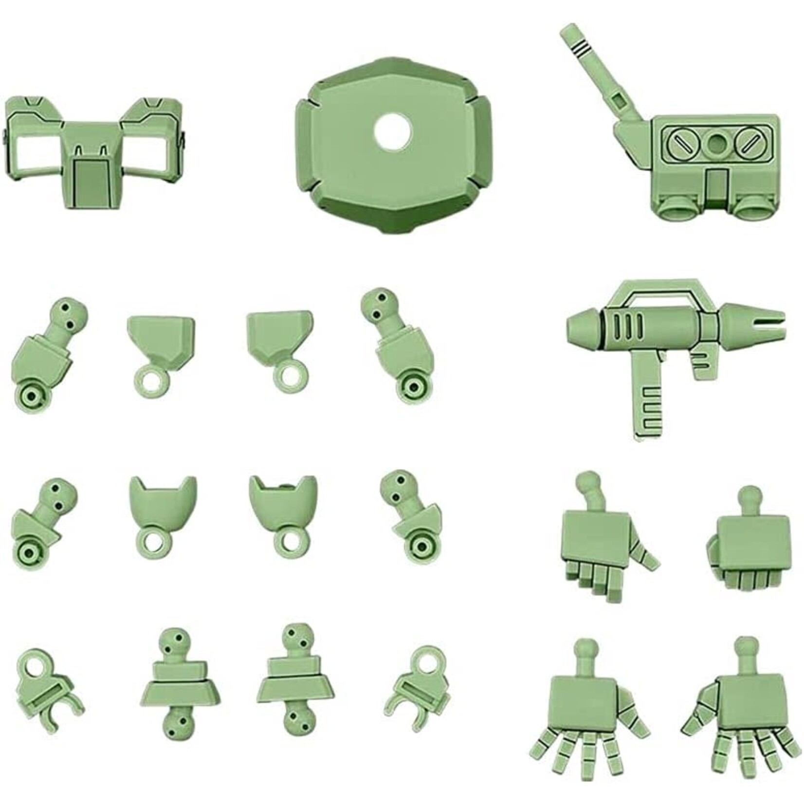 Bandai BAN5058866 Bandai SD #07 Silhouette Booster Green