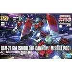 Bandai BAN2646873 Bandai HG GM (Shoulder Cannon / Missile Pod) "Mobile Suit Gundam Mobile Suit Discovery"
