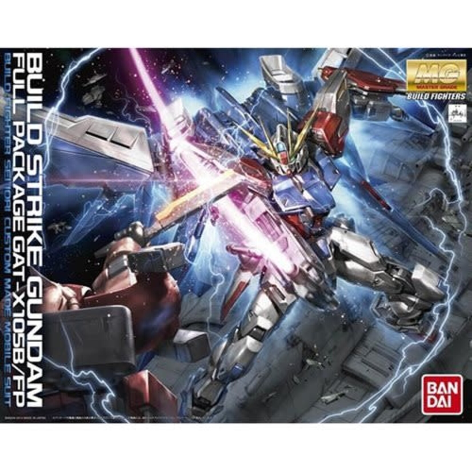 Bandai BAN2221179 Bandai MG Build Strike Gundam Full Package "Gundam Build Fighters"