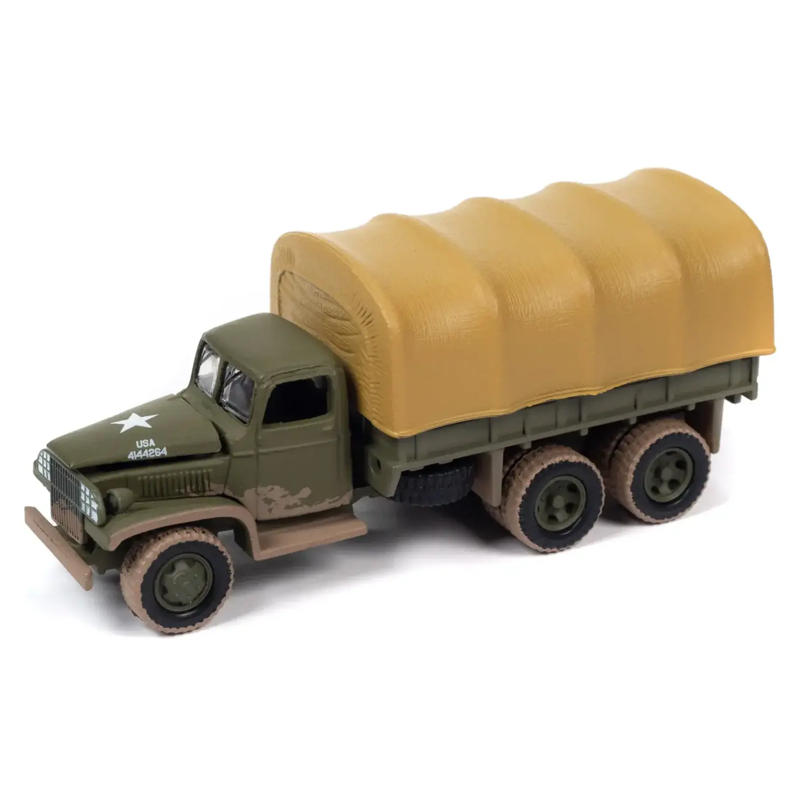 Johnny Lightning JLML009B4 Johnny Lightning Military WWII GMC CCKW 6x6 Truck (The Iron Triangle)