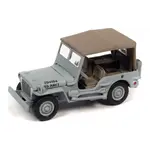 Johnny Lightning JLML008A2 Johnny Lightning Military MB Willys Jeep (Battle of Midway)