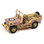 Johnny Lightning JLML006A4 Johnny Lightning Military WWII Willys MB Jeep (1:64) (Tan Camouflage (Original US))