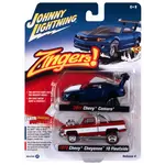 Johnny Lightning JLPK015zingersB Johnny Lightning 2021 Release 4 Zingers Version B (2-Pack) 1:64 Scale Diecast