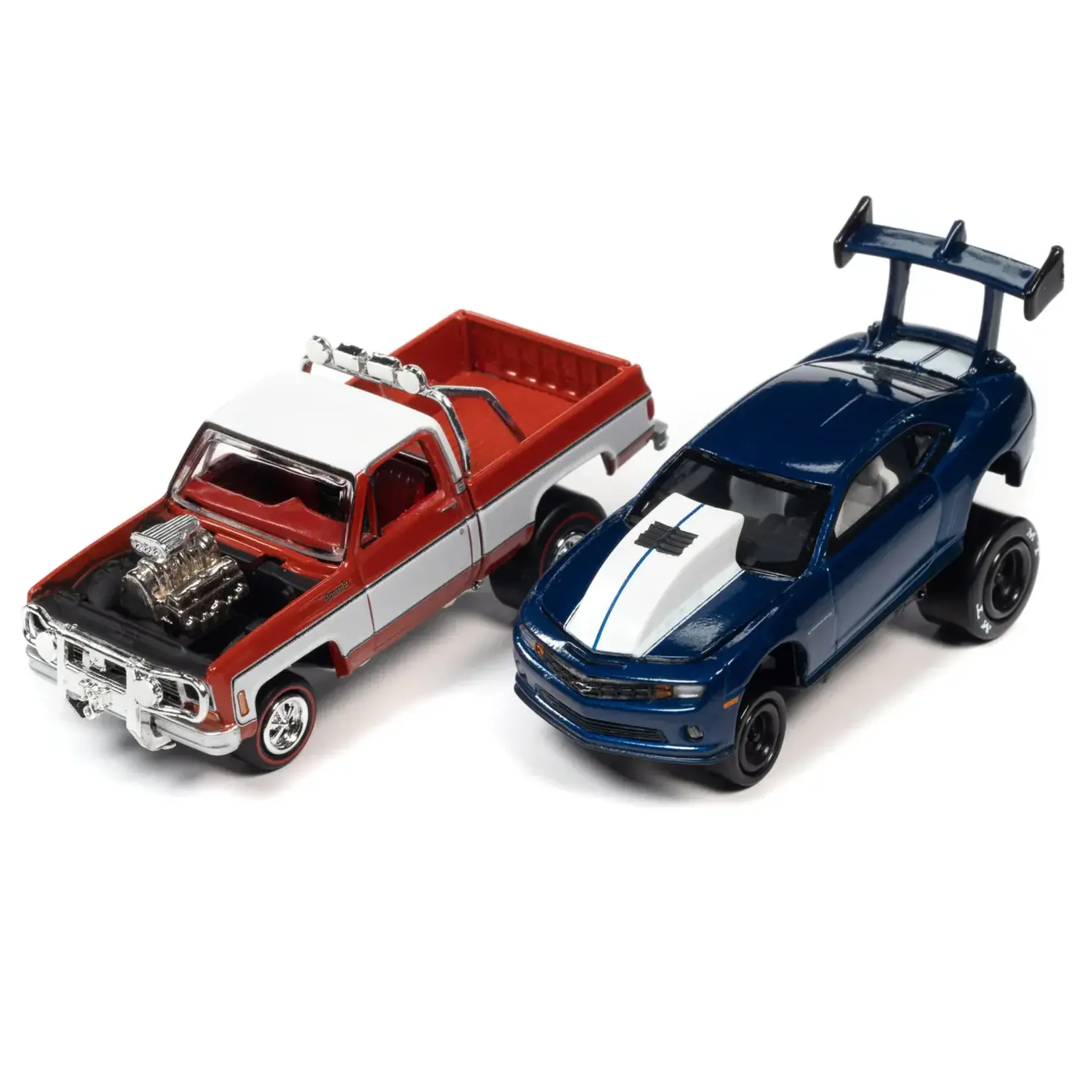 Johnny Lightning JLPK015zingersB Johnny Lightning 2021 Release 4 Zingers Version B (2-Pack) 1:64 Scale Diecast