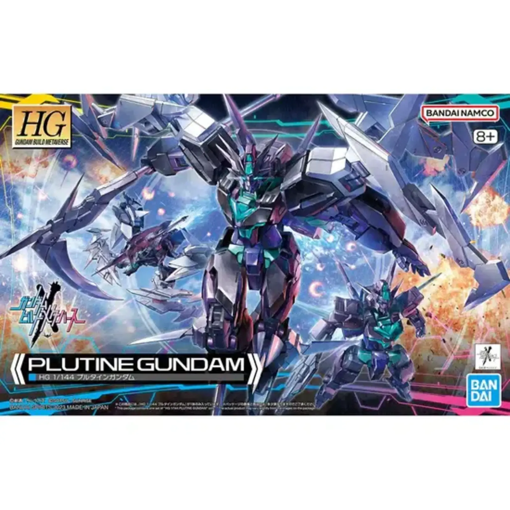 Bandai BAN2677953 Bandai HG #6 Plutine Gundam "Gundam Build Metaverse"