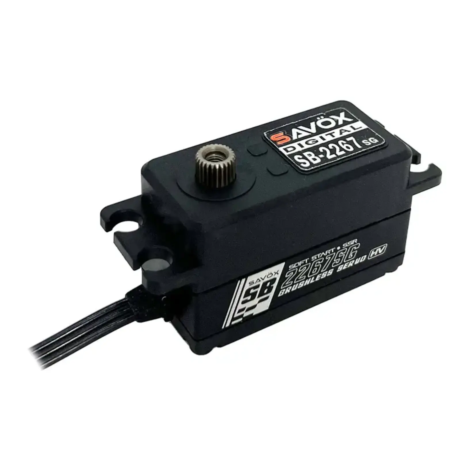 Savox SAVSB2267SGP Savox SB2267SGP High Voltage, Steel Gear, Monster Low Profile Servo , 0.065sec / 444.4oz @ 8.4V