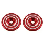 Avid RC AV10084-RED Avid RC Ringer Aluminum Wing Buttons (Red) (2)