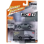 Johnny Lightning JLCT008camaro67green Johnny Lightning NICKEY 1967 Chevrolet Camaro (Mountain Green) with Collector Tin 1:64 Diecast