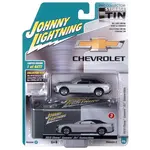 Johnny Lightning JLCT007camaro12silver Johnny Lightning 2012 Chevrolet Camaro ZL1 Convertible (Silver) with Collector Tin 1:64 Diecast