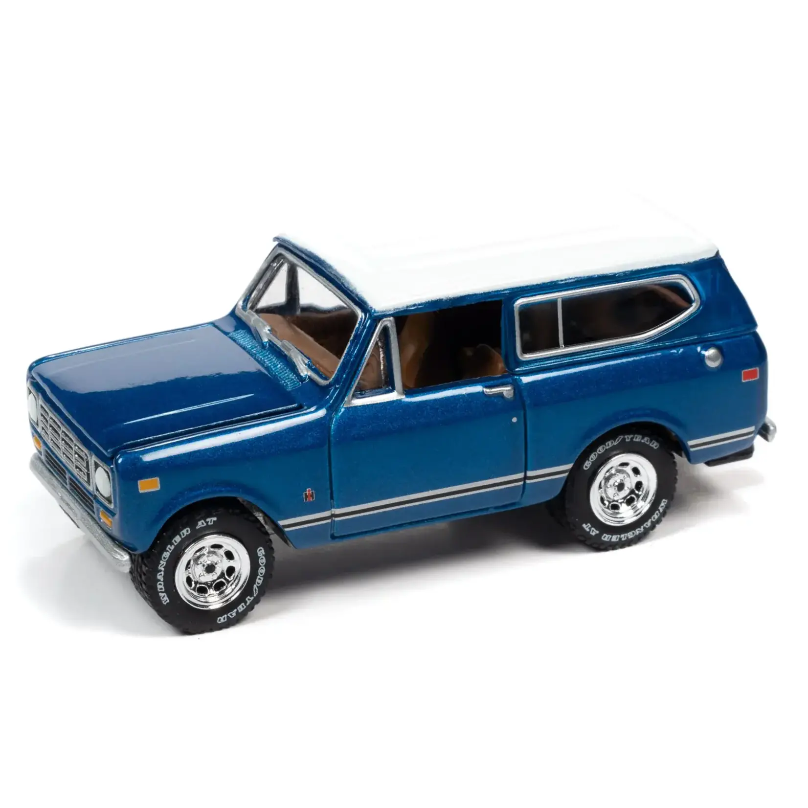 Johnny Lightning JLCG023B-6 Johnny Lightning 1979 International Scout II (Dark Blue Metallic)