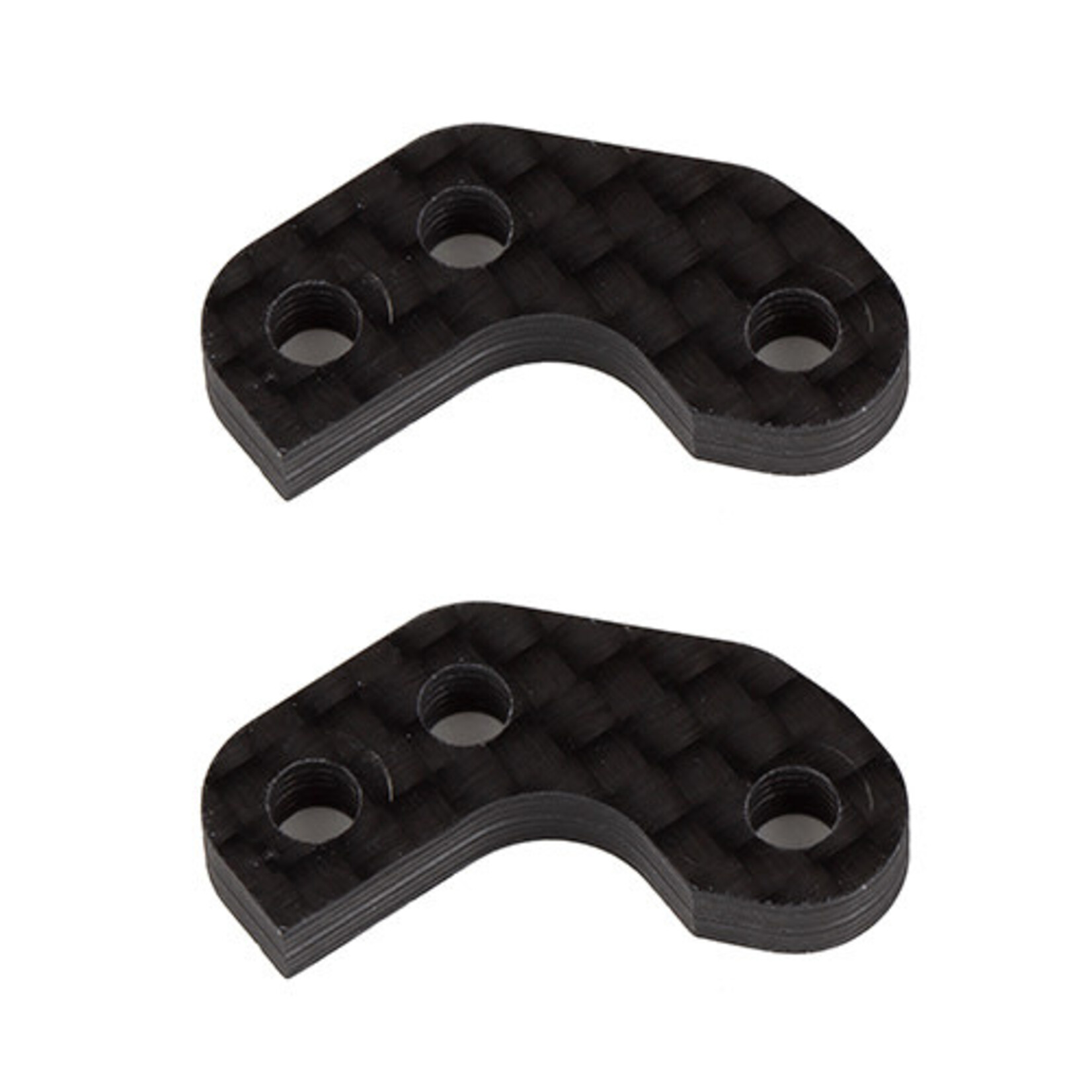 Team Associated ASC92468 Associated RC10B7 Factory Team Caster Block Link Mounts (-1mm) (2)